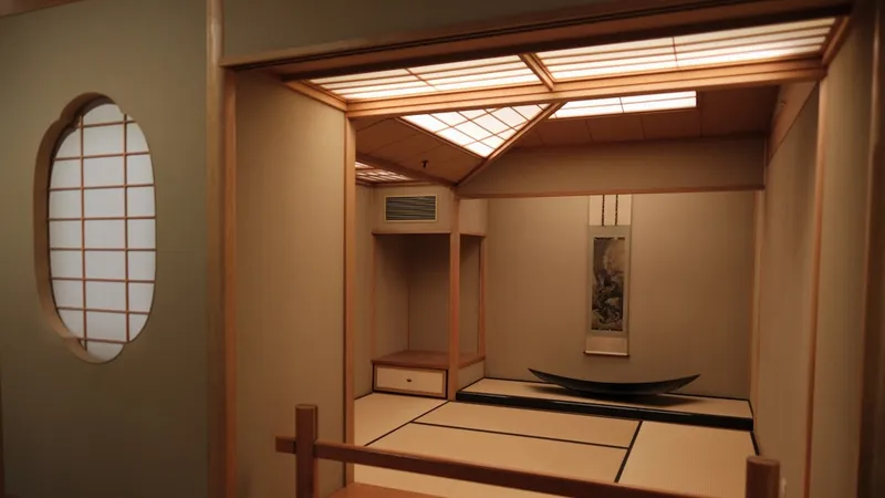 료칸 — 다다미가 깔린 일본 전통 객실